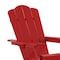 Flash Furniture Red Adirondack Patio Chair with Cupholder LE-HMP-1044-10-RD-GG - alternate 10